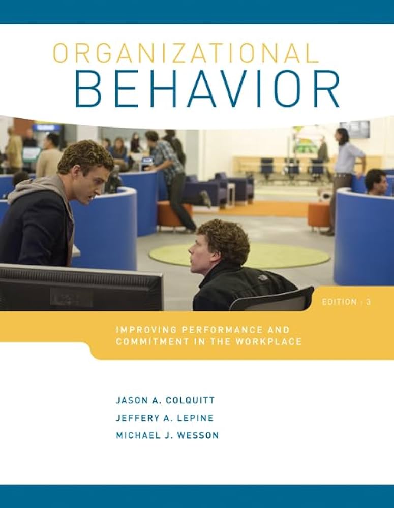 cover image of Organizational Behavior: Improving Performance and Commitment in the Workplace