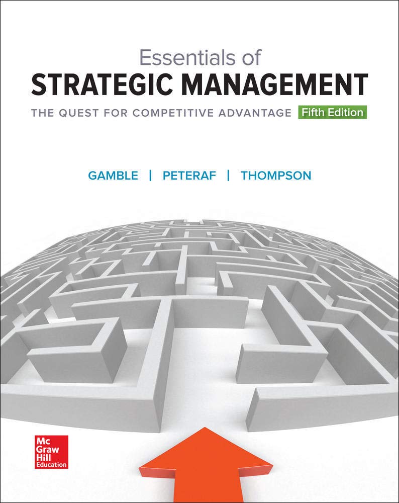 cover image of Essentials of Strategic Management: The Quest for Competitive Advantage