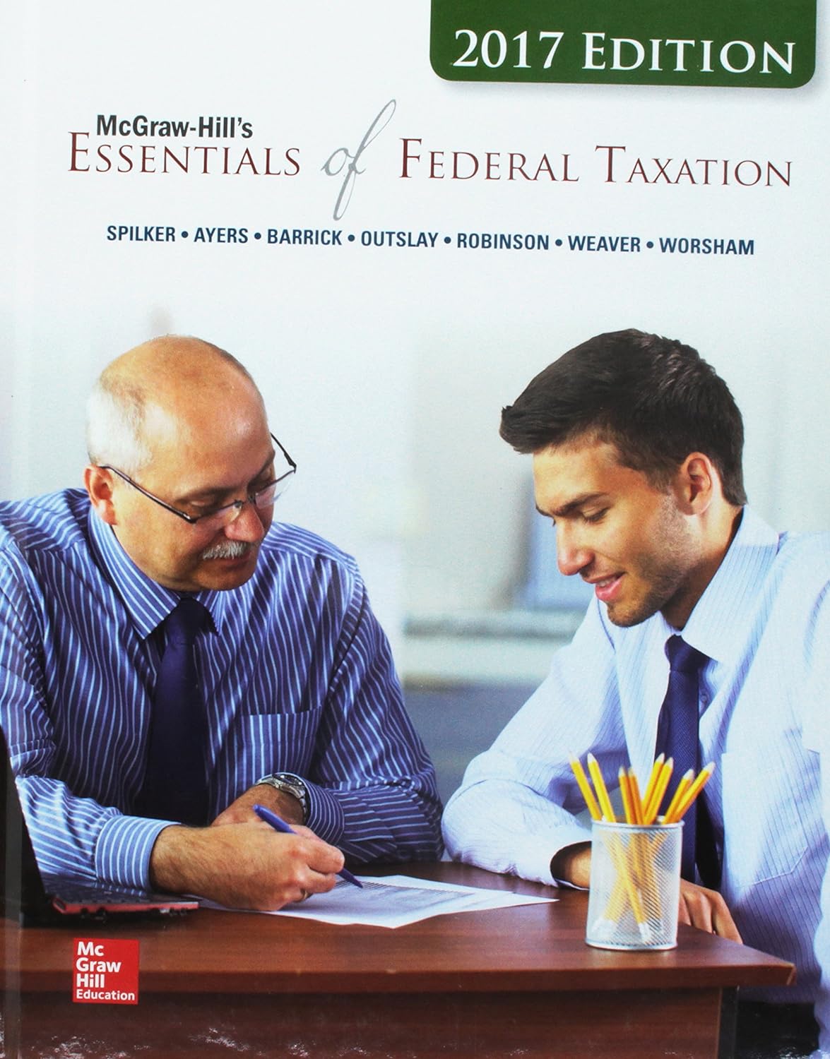 cover image of McGraw-Hill's Essentials of Federal Taxation 2017