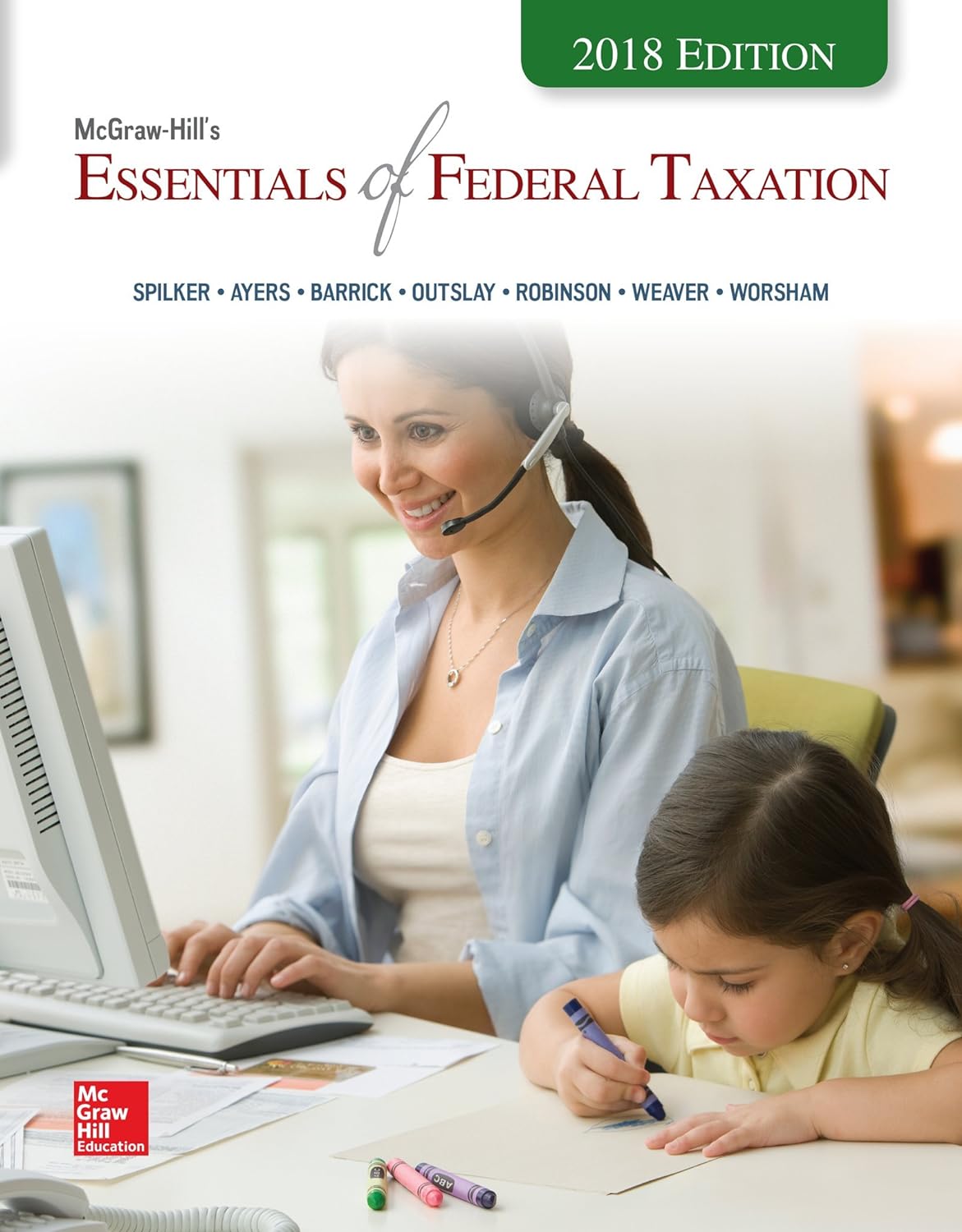 cover image of McGraw-Hill's Essentials of Federal Taxation 2018