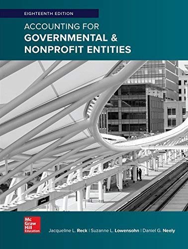 cover image of Accounting for Governmental & Nonprofit Entities