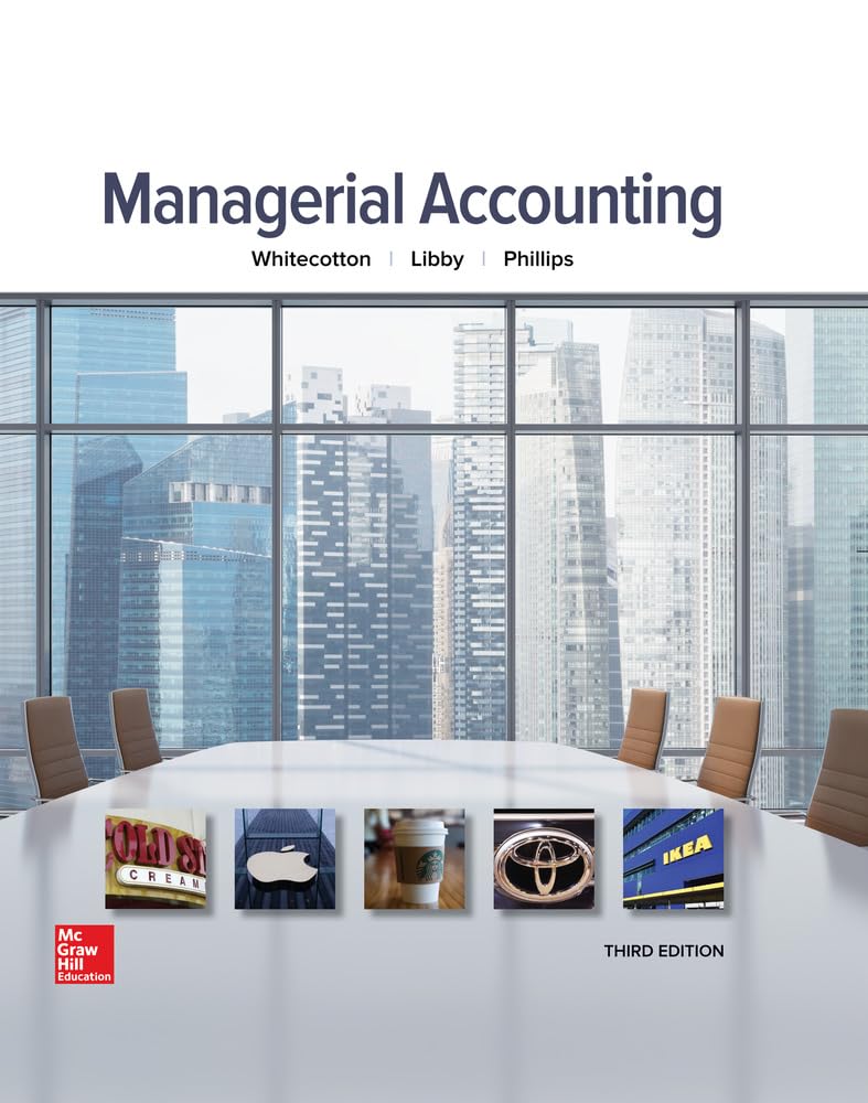 cover image of Managerial Accounting