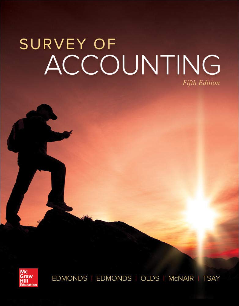 cover image of Survey of Accounting