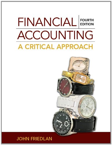 cover image of Financial Accounting: A Critical Approach