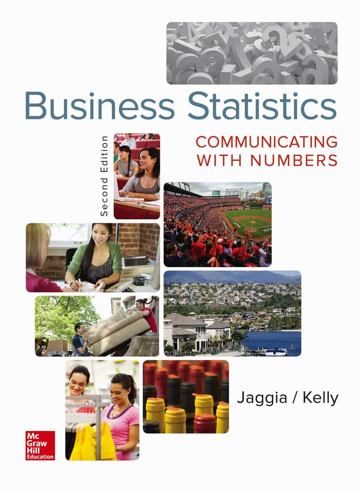 cover image of Business Statistics: Communicating with Numbers