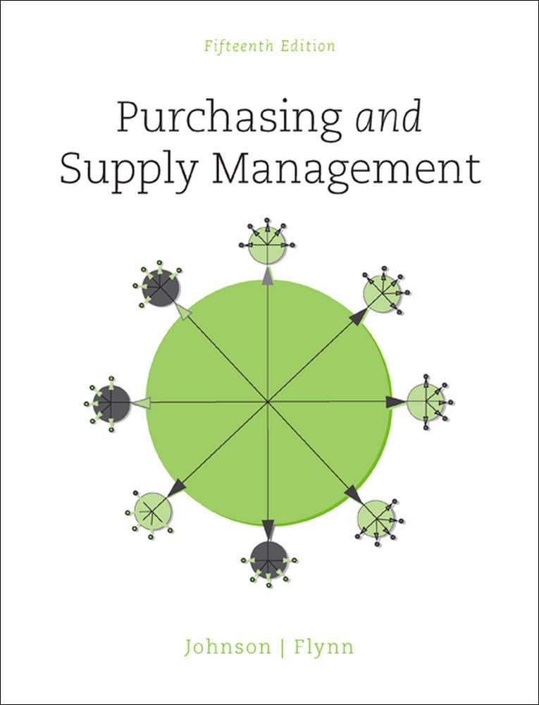cover image of Purchasing and Supply Management