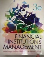 cover image of Financial Institutions Management