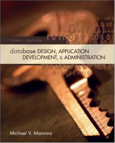 cover image of Database Design, Application Development, and Administration