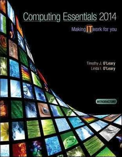 cover image of Computing Essentials Intro 2014