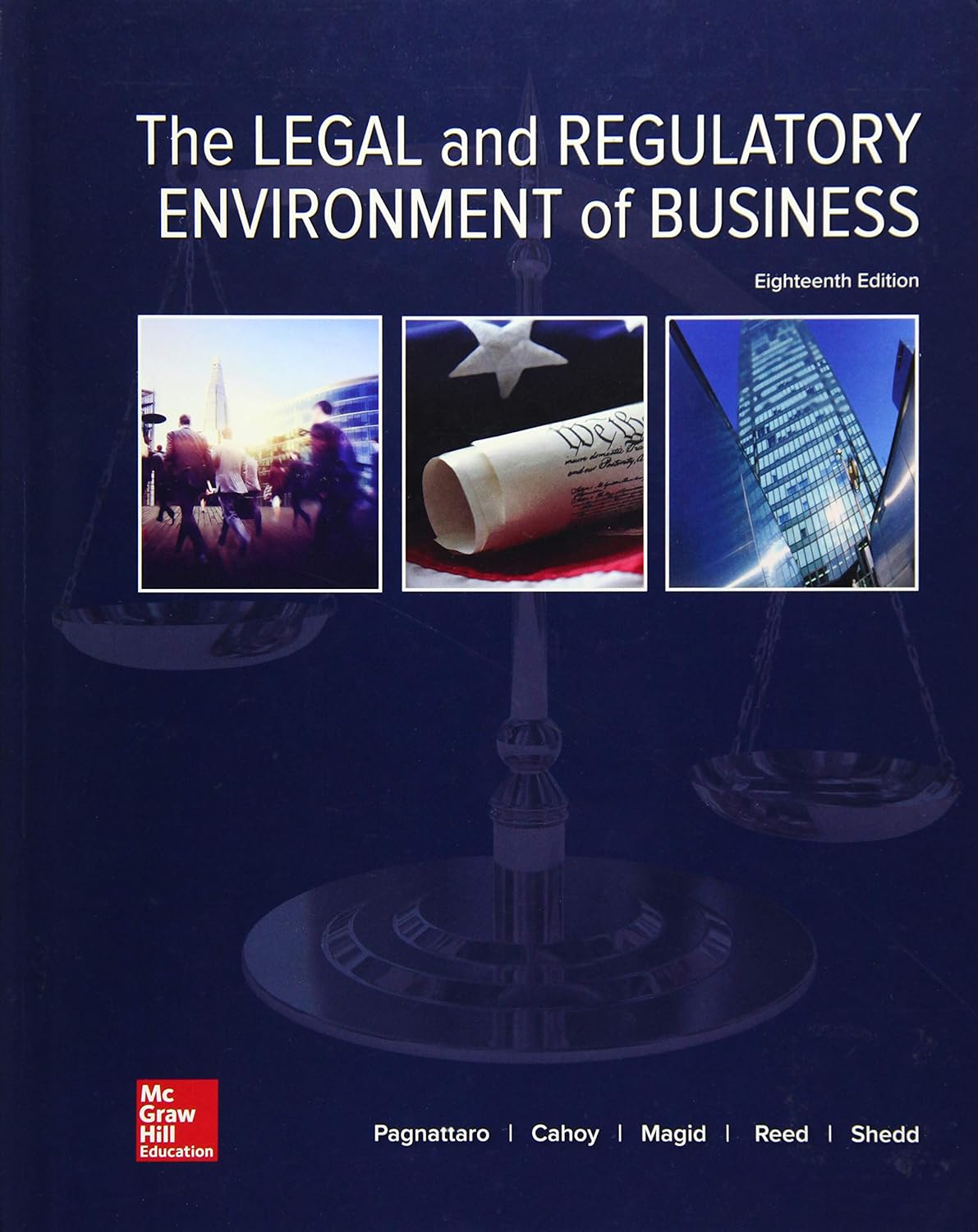 cover image of The Legal and Regulatory Environment of Business