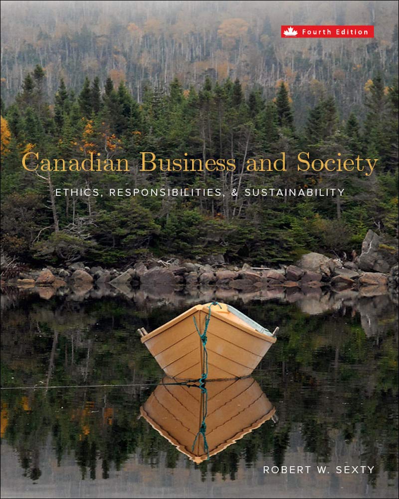 cover image of Canadian Business & Society: Ethics, Responsibilities, and Sustainability