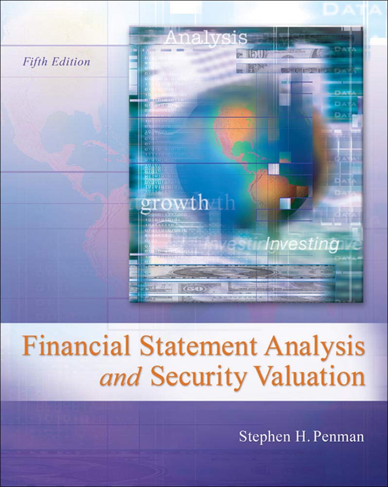 cover image of Financial Statement Analysis and Security Valuation