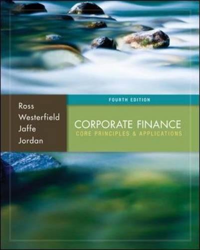 cover image of Corporate Finance: Core Principles and Applications