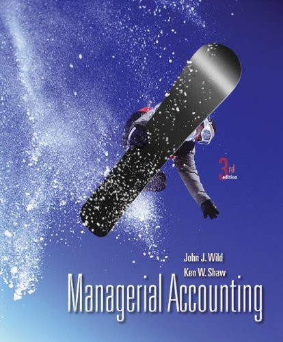 cover image of Managerial Accounting
