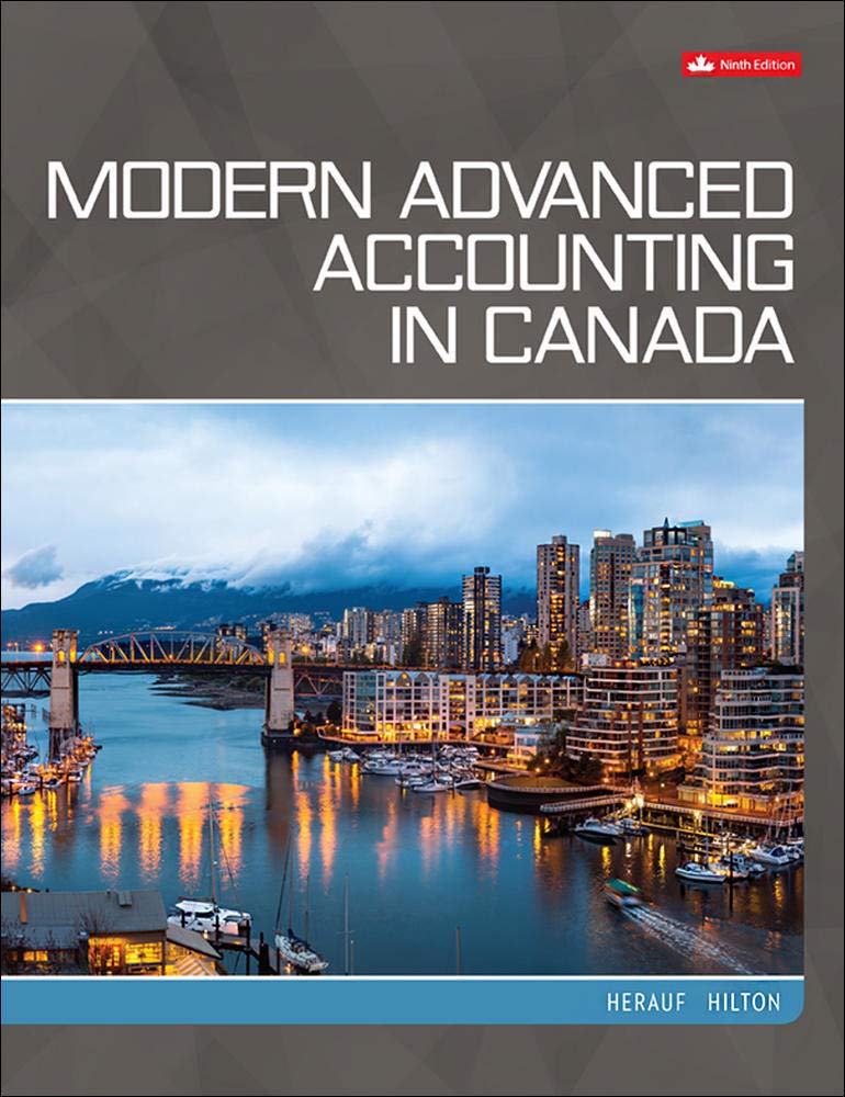 cover image of Modern Advanced Accounting in Canada