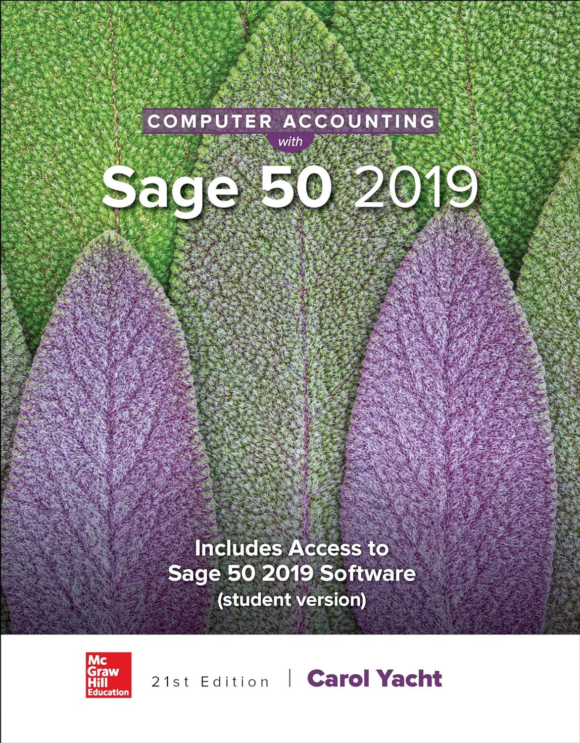 cover image of Computer Accounting with Sage 50 2019