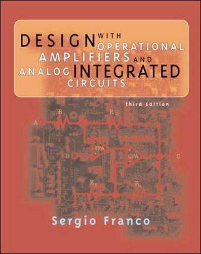 cover image of Design with Operational Amplifiers and Analog Integrated Circuits