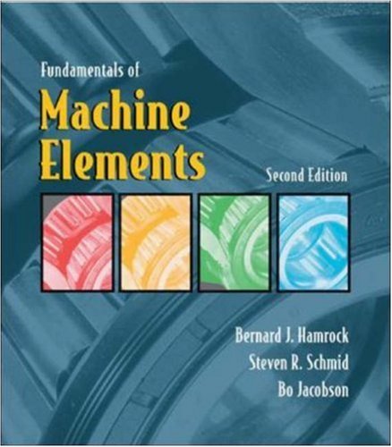 cover image of Fundamentals of Machine Elements