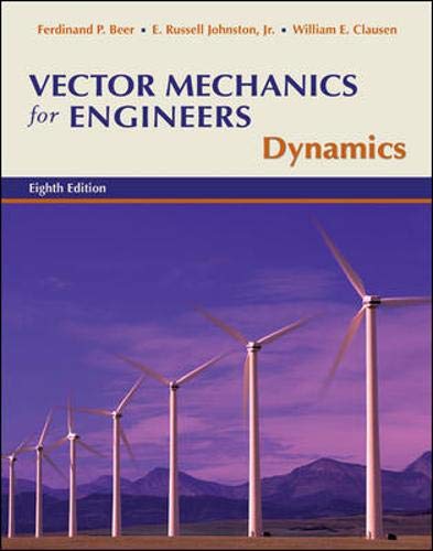 cover image of Vector Mechanics for Engineers: Dynamics
