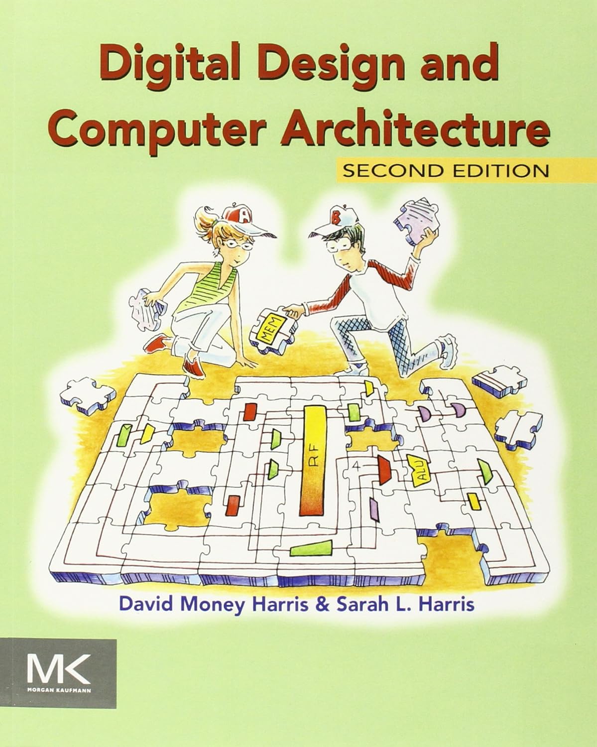 cover image of Digital Design and Computer Architecture