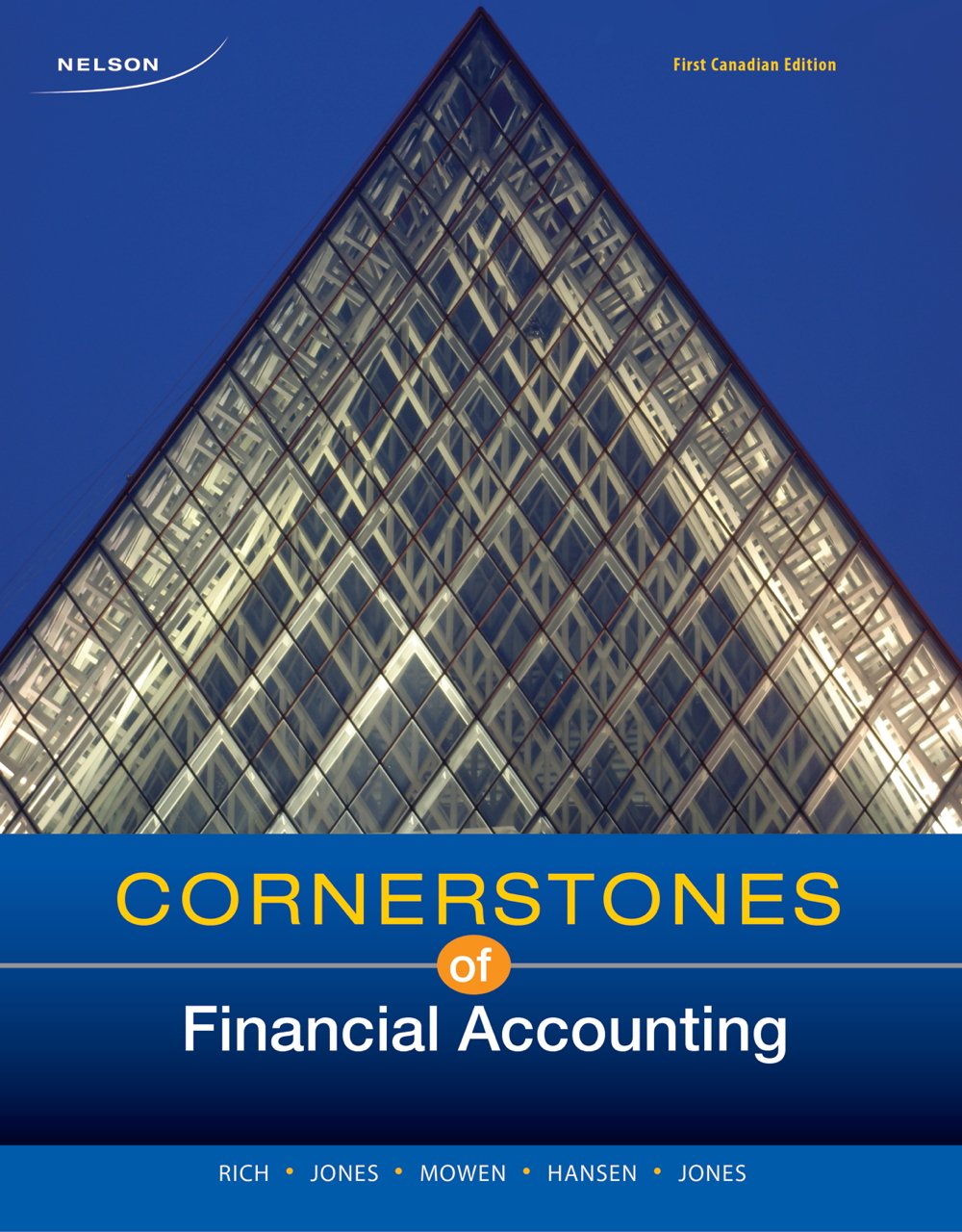 cover image of Cornerstones of Financial Accounting
