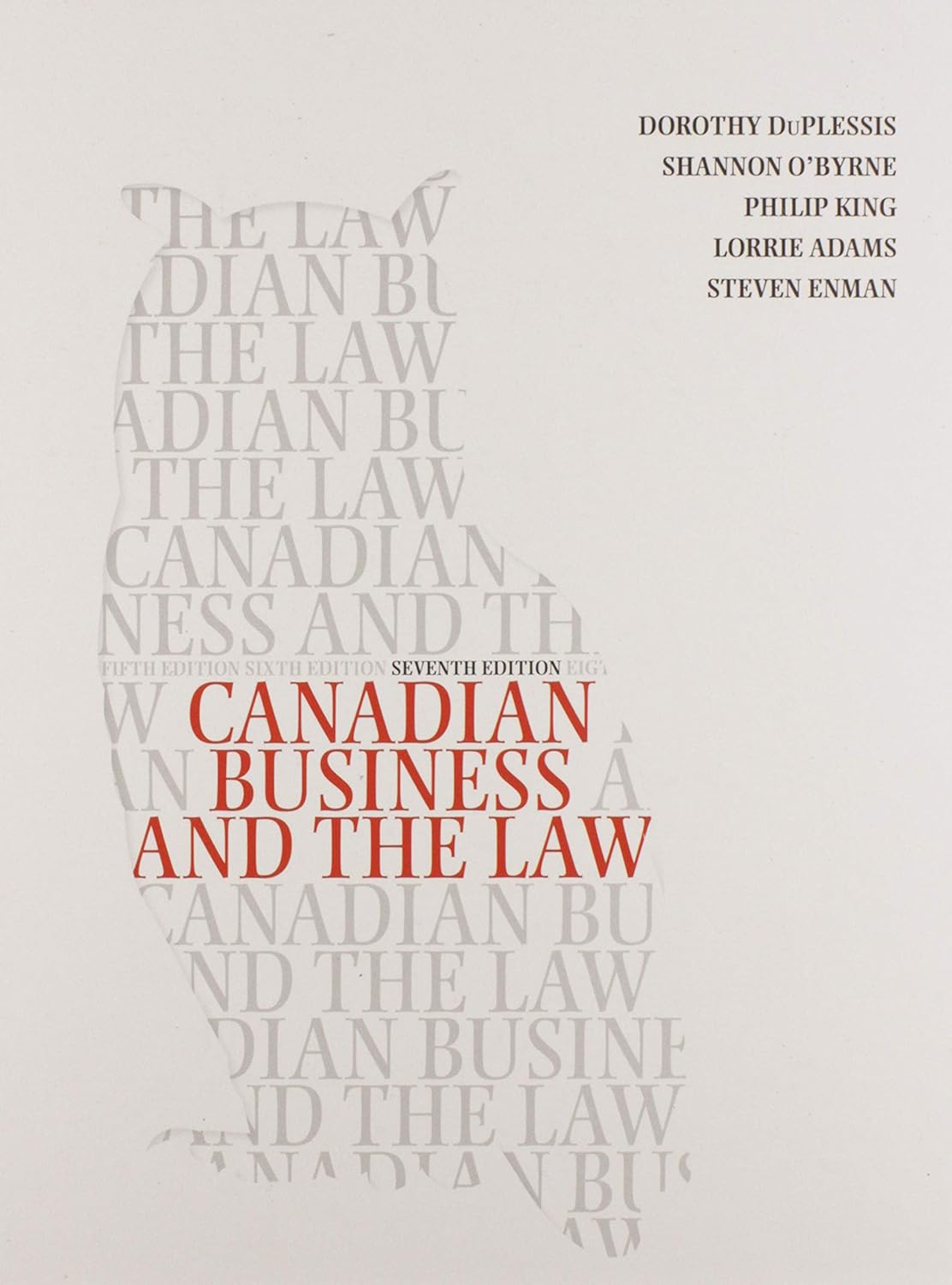 cover image of Canadian Business and the Law