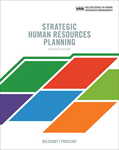 cover image of Strategic Human Resources Planning