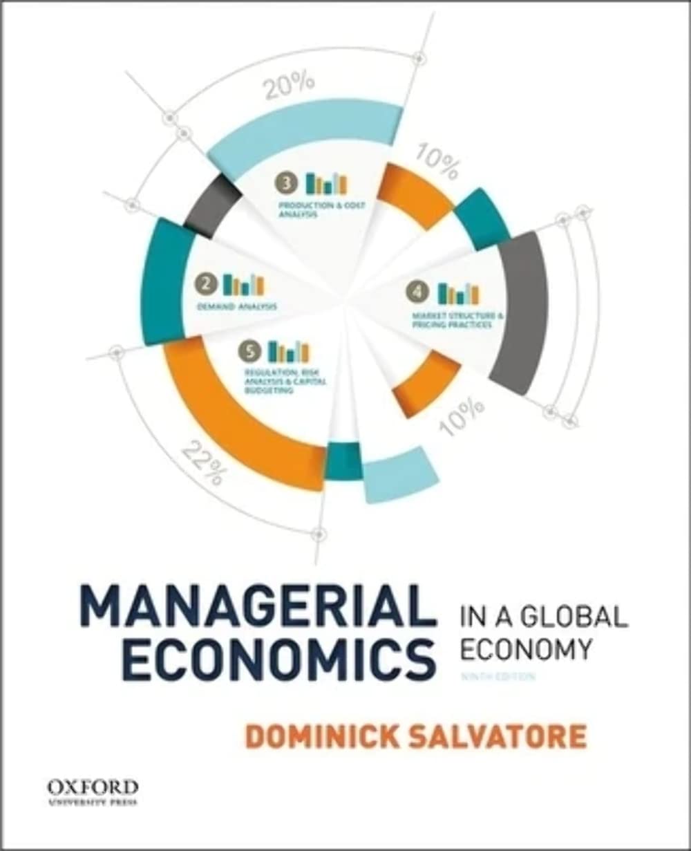 cover image of Managerial Economics in a Global Economy