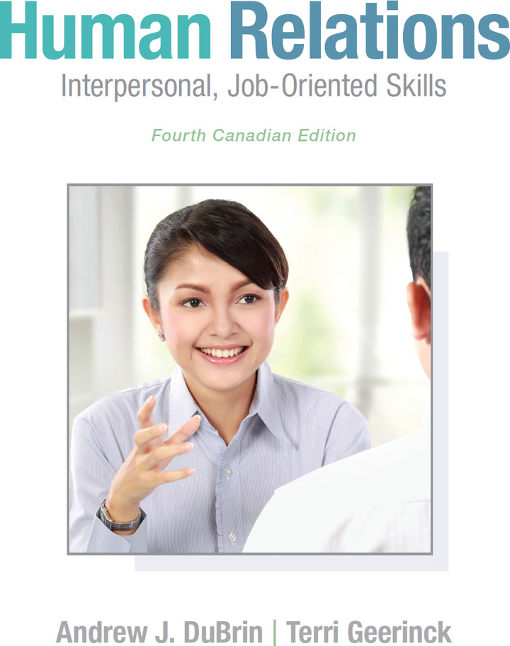 cover image of Human Relations: Interpersonal, Job-Oriented Skills