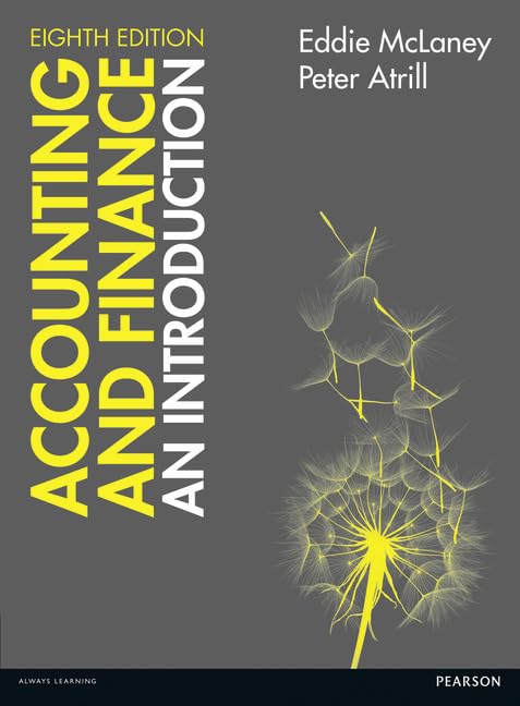 cover image of Accounting and Finance An Introduction