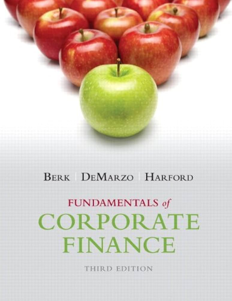 cover image of Fundamentals Of Corporate Finance