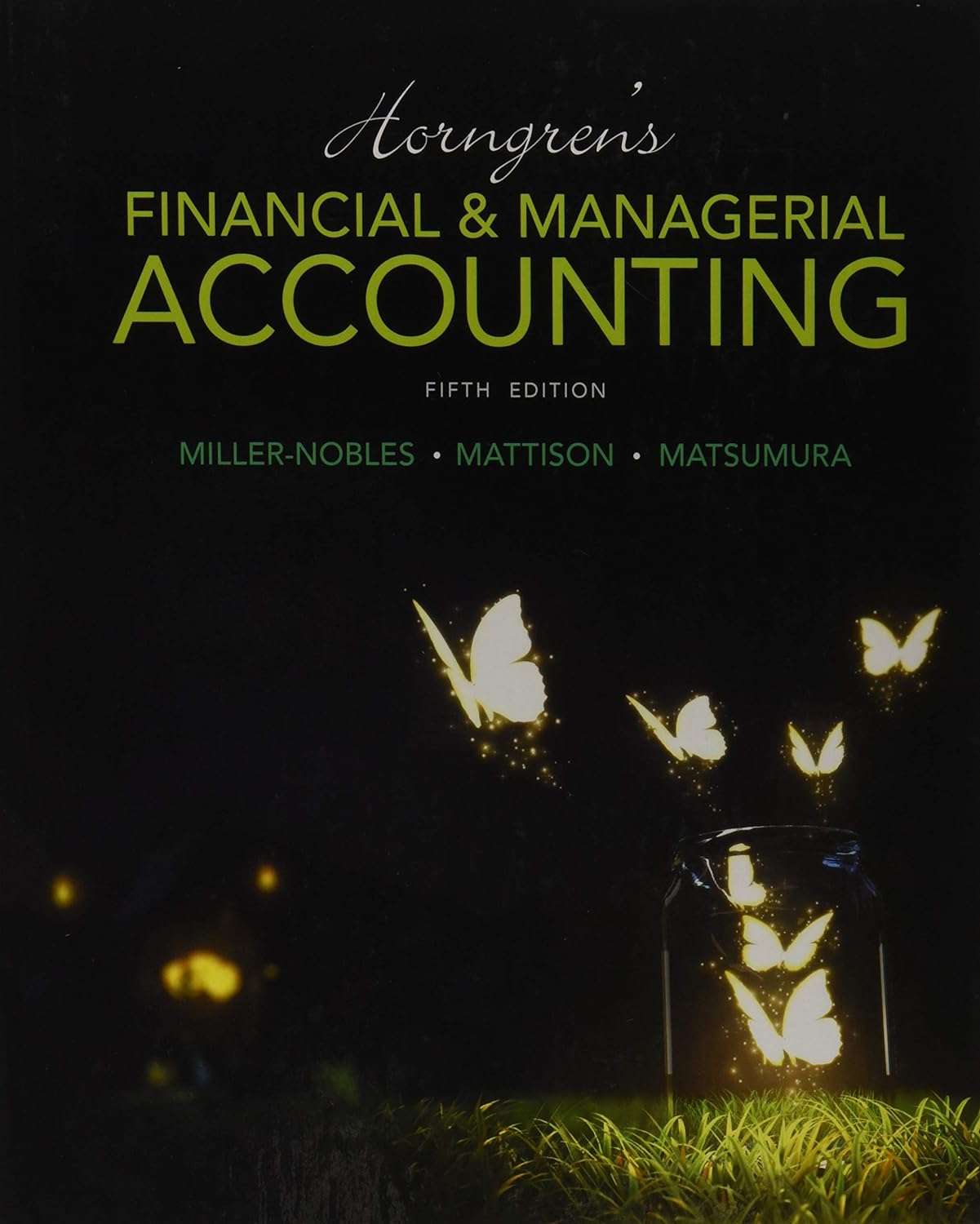 cover image of Horngren's Financial & Managerial Accounting