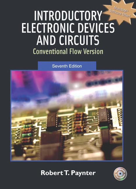 cover image of Introductory Electronic Devices And Circuits: Conventional Flow Version