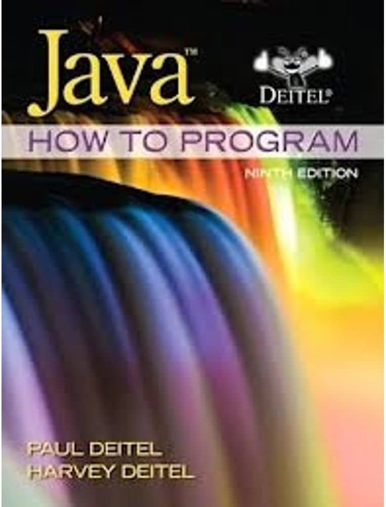 cover image of Java: How to Program