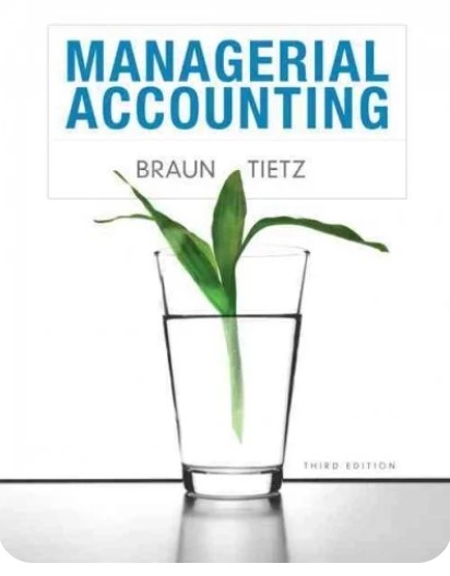 cover image of Managerial Accounting