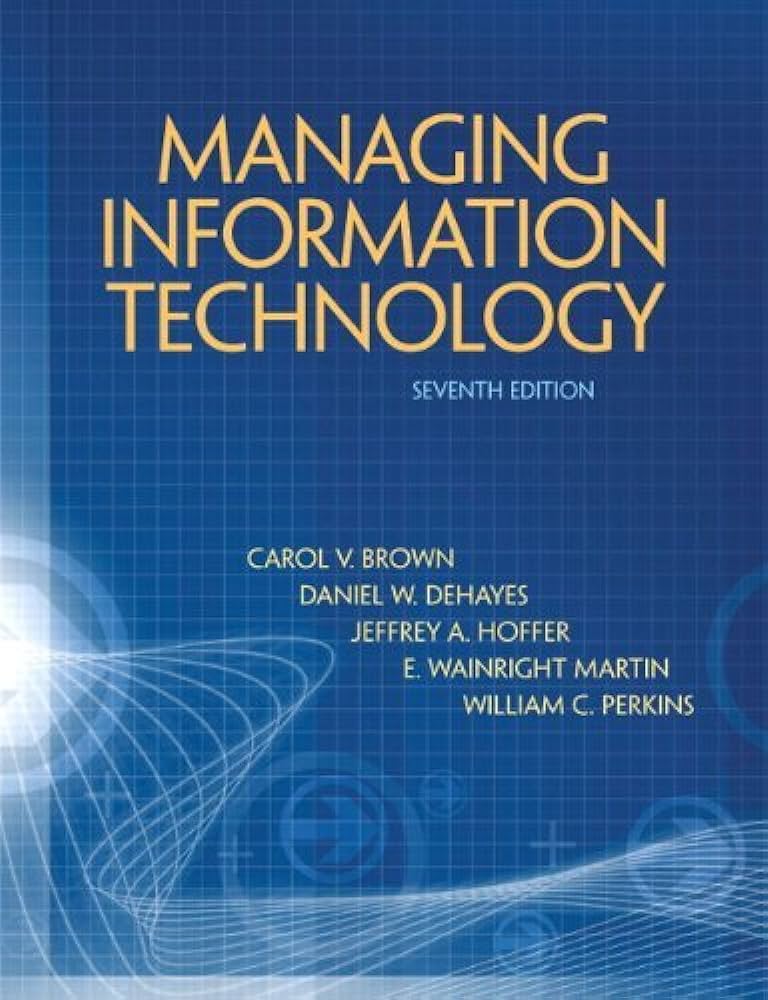 cover image of Managing Information Technology