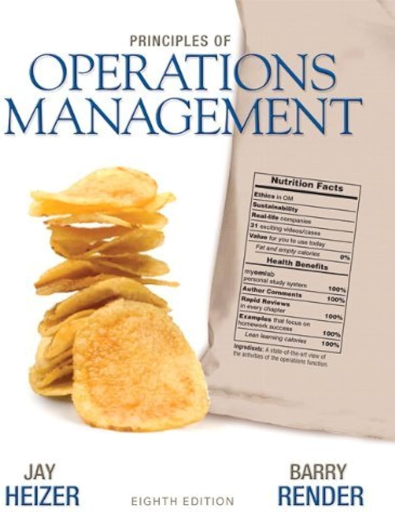 cover image of Principles of Operations Management