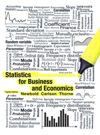 cover image of Statistics for Business and Economics