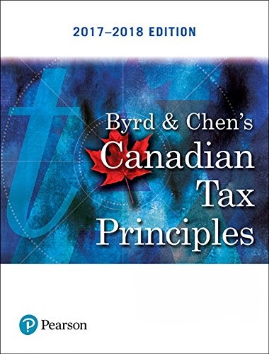 cover image of Canadian Tax Principles 2017 2018 Edition Volume I and II