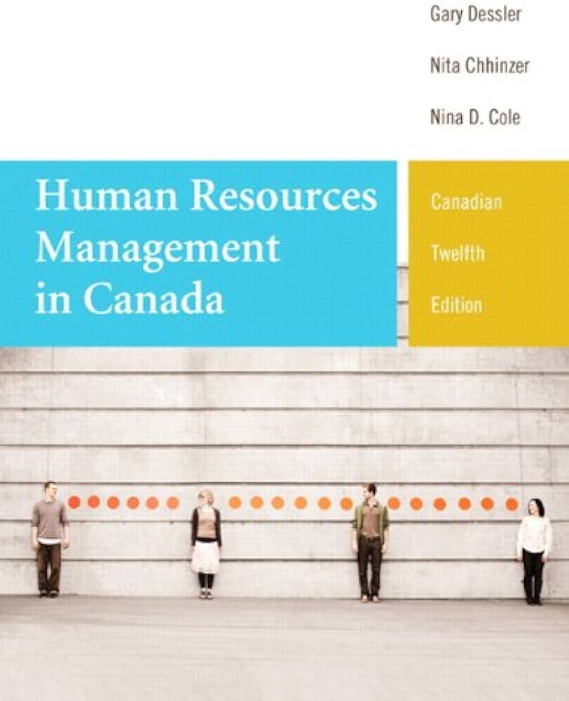 cover image of Human Resources Management in Canada