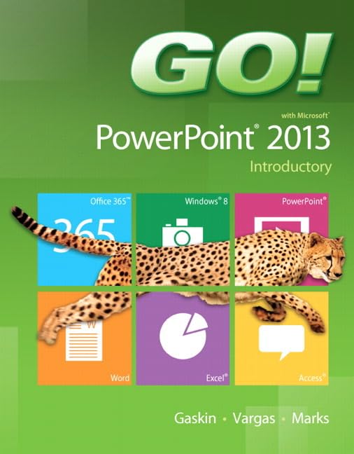 cover image of GO! with Microsoft PowerPoint 2013 Introductory