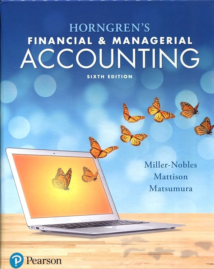 cover image of Horngren's Financial & Managerial Accounting