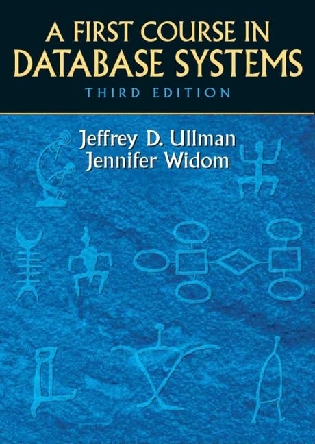 cover image of First Course in Database Systems