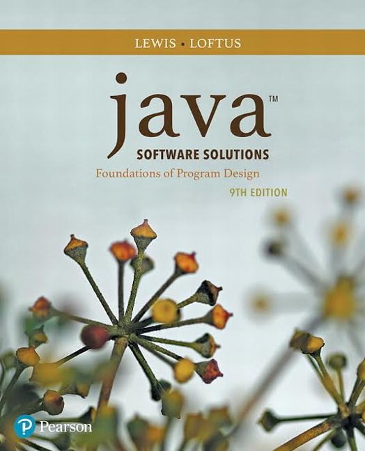 cover image of Java Software Solutions