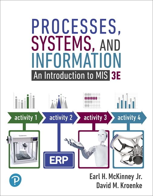 cover image of Processes, Systems, and Information: An Introduction to MIS