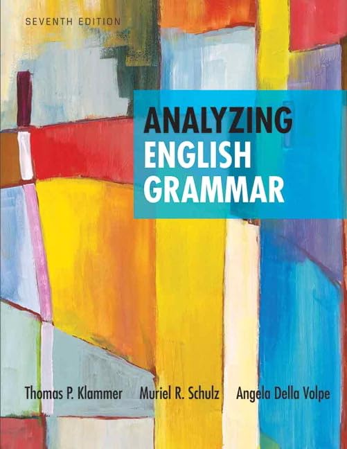 cover image of Analyzing English Grammar