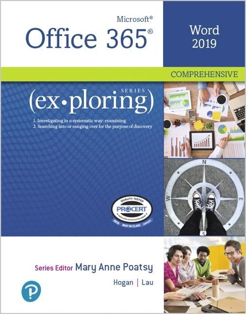 cover image of Exploring Microsoft Word 2019 Comprehensive