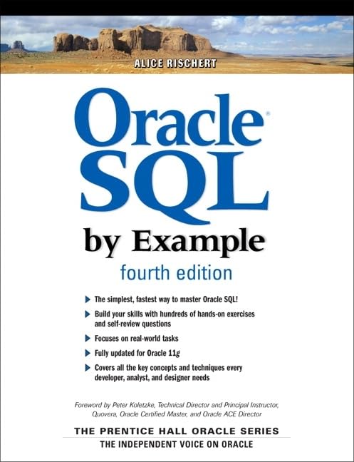 cover image of Oracle SQL By Example