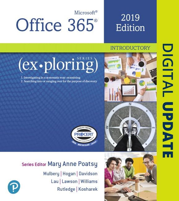 cover image of Exploring Microsoft Office 2019 Introductory
