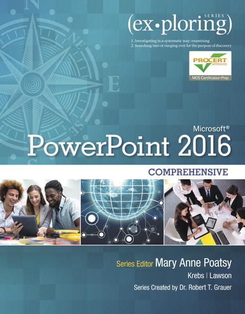 cover image of Exploring Microsoft PowerPoint 2016 Comprehensive